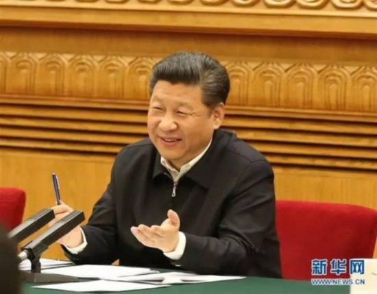 图为:2016年4月19日,中共中央总书记、国家主席、中央军委席、中央网络安全和信息化领导小组组长习近平在北京主持召开网络安全和信息化工作座谈会并发表重要讲话。